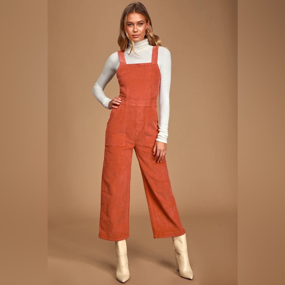 Billabong Rust Jumpsuit